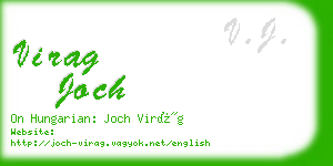 virag joch business card